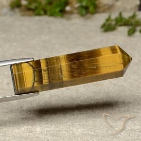 Olho de Tigre Marrom dourado Natural 23.11ct, Chique, Opaco