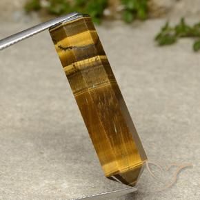 Olho de Tigre Marrom dourado Natural 23.11ct, Chique, Opaco