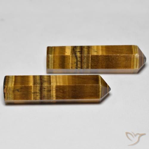 Pedras preciosas de Olho de Tigre Castanho médio natural de 39.60 ct, Chique, Opaco