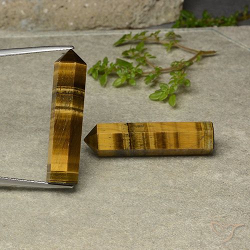 36.27ctw Natural Marrom dourado Olho de Tigre, Chique, Opaco