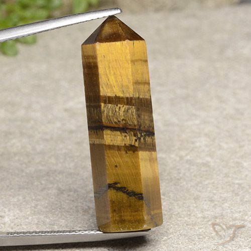 20.59ct Natural Marrom dourado Olho de Tigre, Chique, Opaco