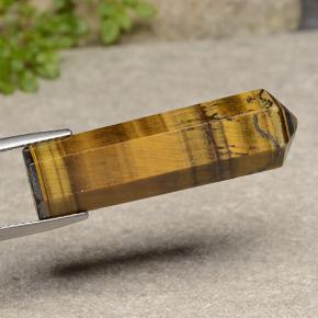 Tiger's eye marrom natural 24,72ct, forma extravagante, opaco