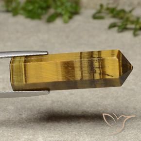 Olho de Tigre Marrom dourado Natural 21.13ct, Chique, Opaco
