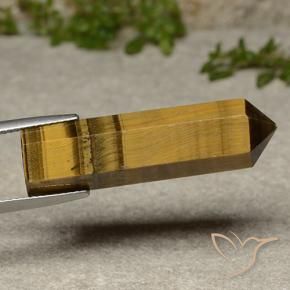 Olho de Tigre Marrom dourado Natural 23.42ct, Chique, Opaco