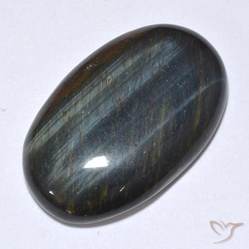 Olho de Tigre Dourado Marrom Natural 22.08ct, oval, Opaco