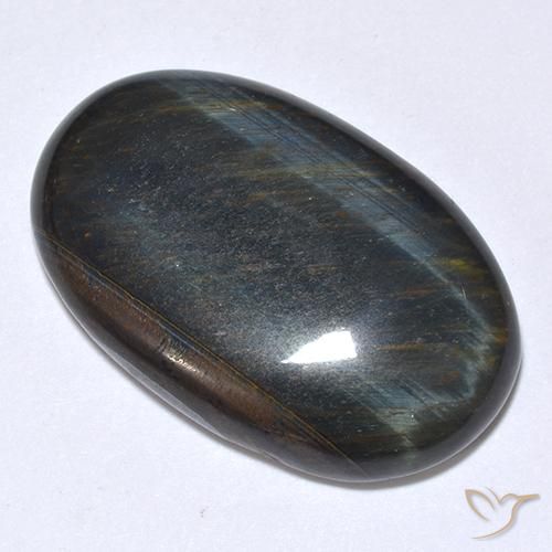 Olho de Tigre Dourado Marrom Natural 22.08ct, oval, Opaco