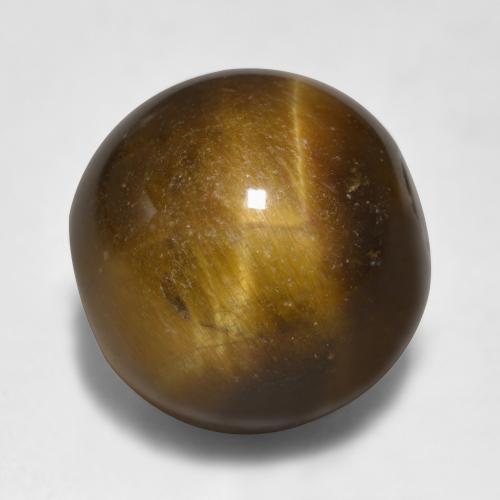 Olho de Tigre Marrom Natural 11.61ct, Esfera / Bola, Opaco
