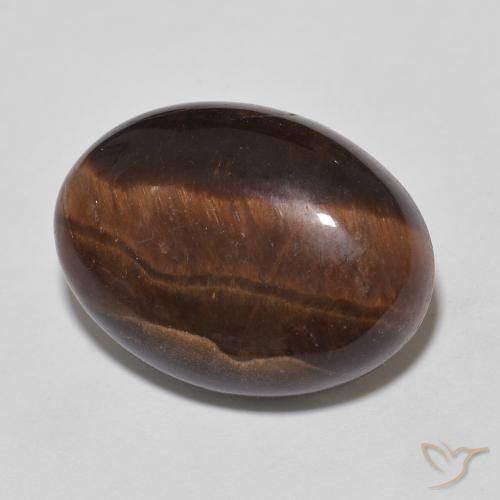 Olho de Tigre Hickory Brown Natural 10.70ct, oval, Opaco