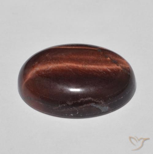 Olho de Tigre Marrom Quente Natural 7.98ct, oval, Opaco