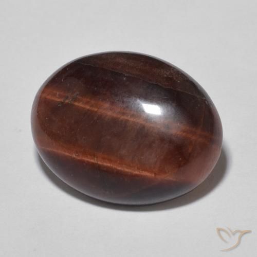 Olho de Tigre Pecan Brown Natural 7.47ct, oval, Opaco