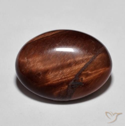 10.35ct Natural Gingerbread Marrom Olho de Tigre, oval, Opaco