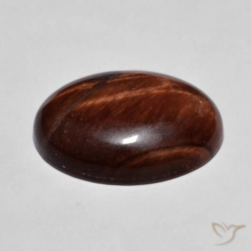 Olho de Tigre Gingerbread Marrom Natural 10.35ct, oval, Opaco