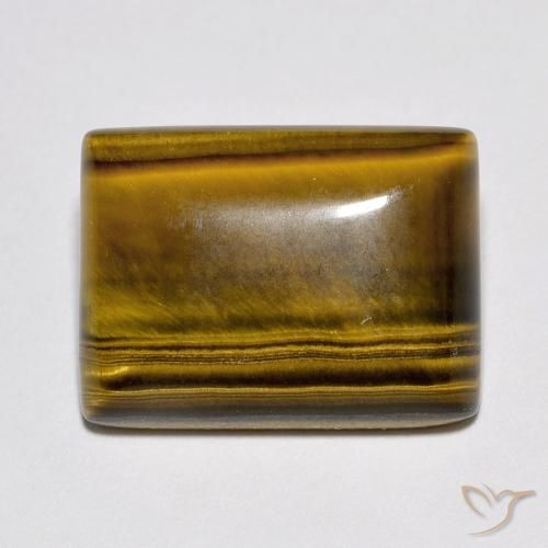 10.41ct Natural Marrom Quente Olho de Tigre, baguete, Opaco