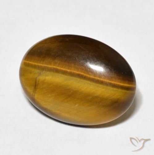 Olho de Tigre Marrom Quente Natural 9.29ct, oval, Opaco