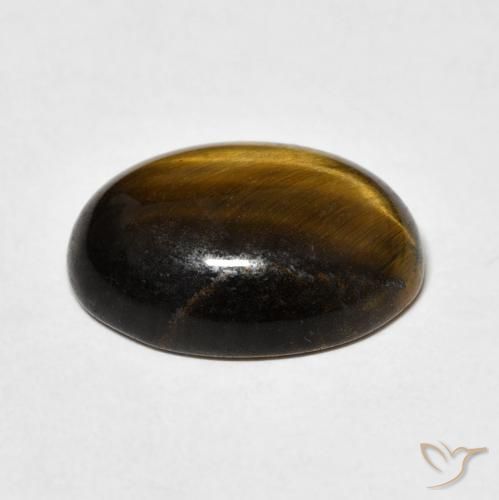 Olho de Tigre Marrom Quente Natural 8.85ct, oval, Opaco