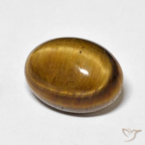 Olho de Tigre Marrom Quente Natural 10.40ct, oval, Opaco