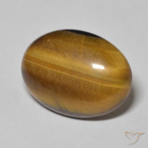 9.70ct Natural Castanho médio Olho de Tigre, oval, Opaco