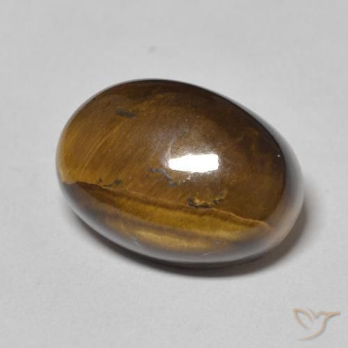 Olho de Tigre Marrom Quente Natural 7.31ct, oval, Opaco