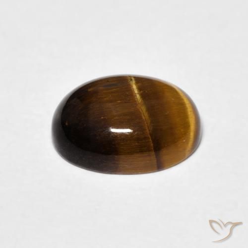 Olho de Tigre Marrom dourado Natural 1.72ct, oval, Opaco