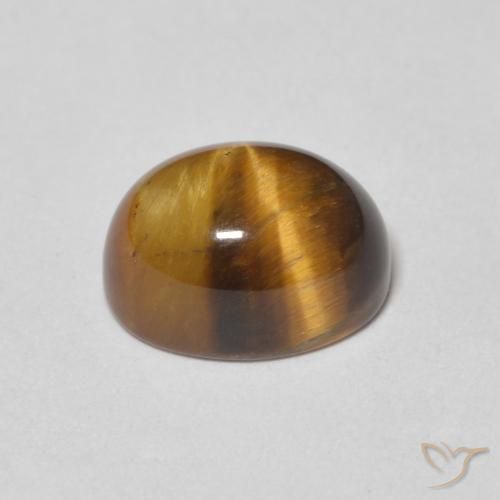 Olho de Tigre Marrom Quente Natural 2.64ct, oval, Opaco