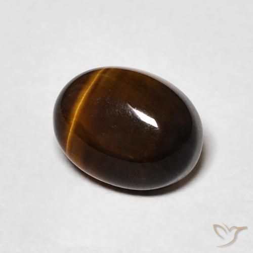 Olho de Tigre Marrom Quente Natural 2.04ct, oval, Opaco