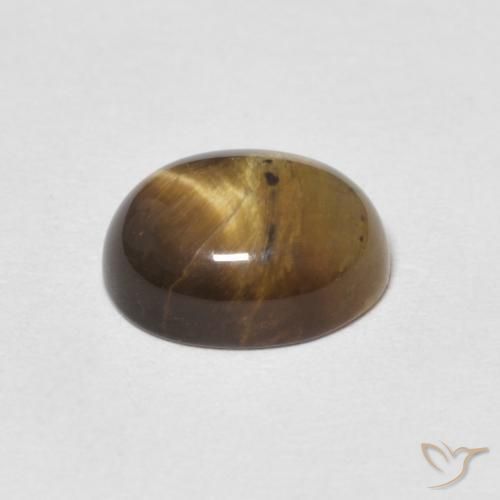 Olho de Tigre Marrom Quente Natural 2.01ct, oval, Opaco