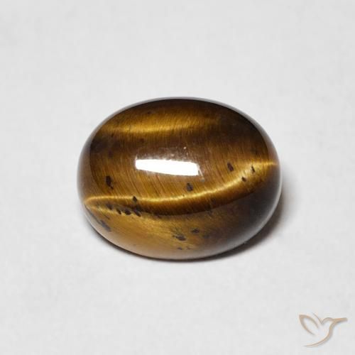 2.10ct Natural Castanho médio Olho de Tigre, oval, Opaco