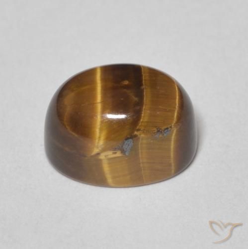 Olho de Tigre Gingerbread Marrom Natural 2.83ct, oval, Opaco