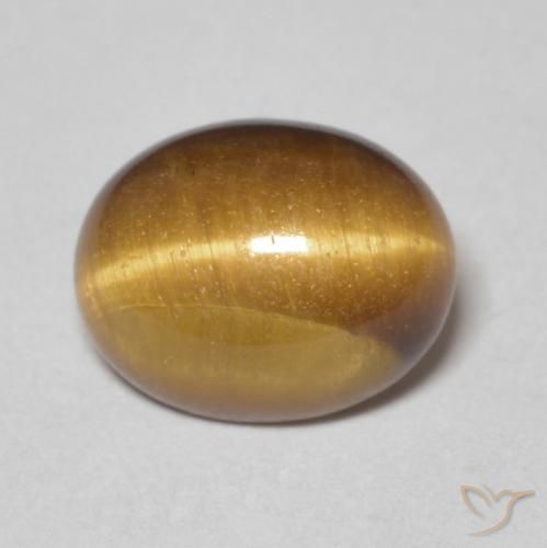 2.78ct Natural Castanho médio Olho de Tigre, oval, Opaco