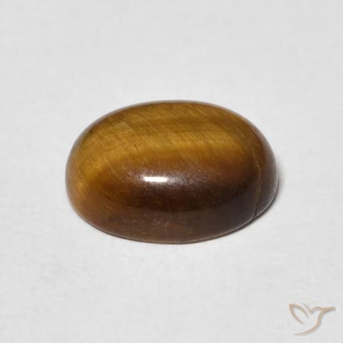 Olho de Tigre Marrom Quente Natural 2.62ct, oval, Opaco