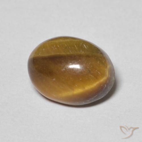 Olho de Tigre Castanho médio Natural 1.70ct, oval, Opaco