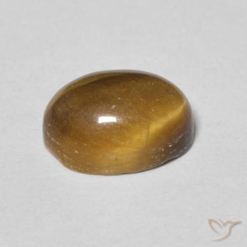 Olho de Tigre Castanho médio Natural 1.70ct, oval, Opaco