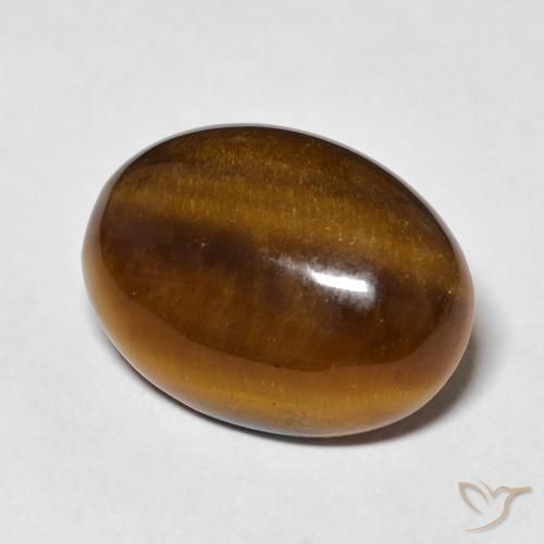 Olho de Tigre Marrom Quente Natural 11.06ct, oval, Opaco
