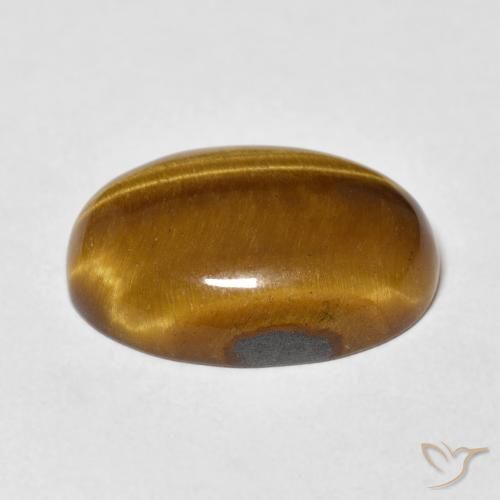 Olho de Tigre Marrom Quente Natural 11.06ct, oval, Opaco