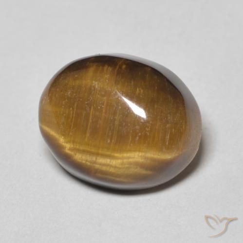 Olho de Tigre Marrom Quente Natural 6.12ct, oval, Opaco