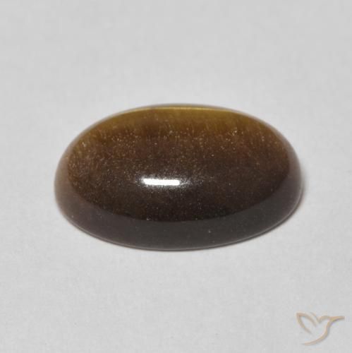 Olho de Tigre Marrom Quente Natural 5.56ct, oval, Opaco