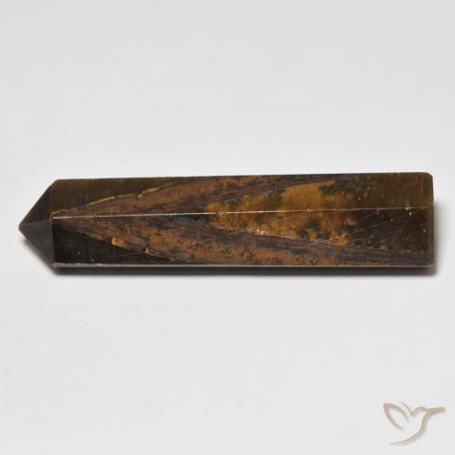 Olho de Tigre Hickory Brown Natural 25.96ct, Chique, Opaco