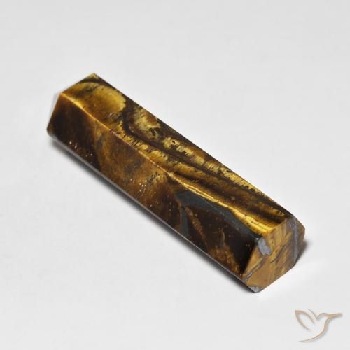 Olho de Tigre Marrom-amarelado Natural 36.44ct, Chique, Opaco