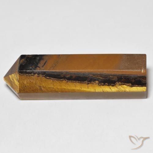 Olho de Tigre Marrom dourado Natural 36.84ct, Chique, Opaco