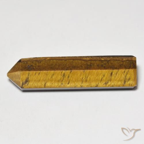 Olho de Tigre Marrom-amarelado Natural 22.53ct, Chique, Opaco