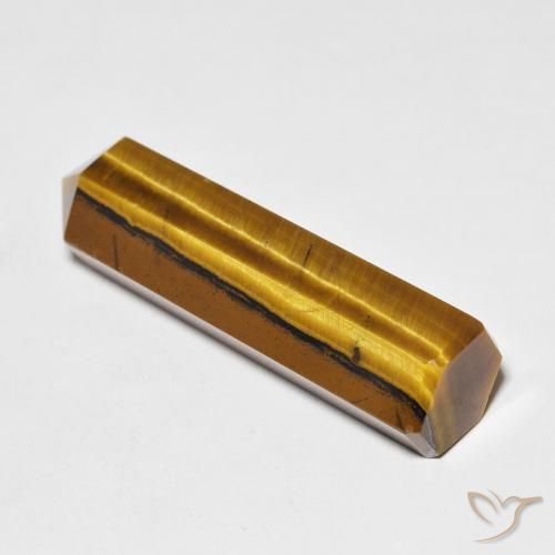 Olho de Tigre Marrom dourado Natural 18.89ct, Chique, Opaco
