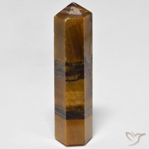 30.91ct Natural Castanho médio Olho de Tigre, Chique, Opaco