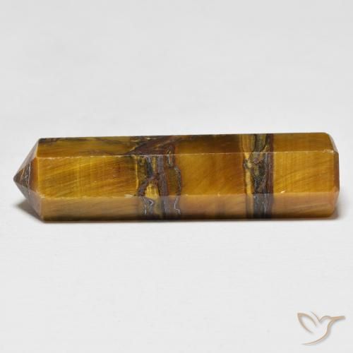 Olho de Tigre Castanho médio Natural 30.91ct, Chique, Opaco
