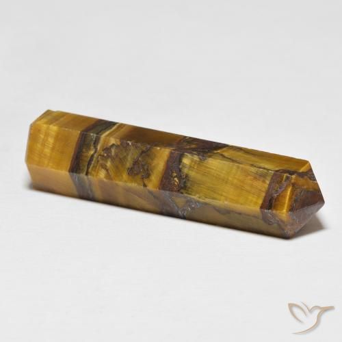 Olho de Tigre Castanho médio Natural 30.91ct, Chique, Opaco
