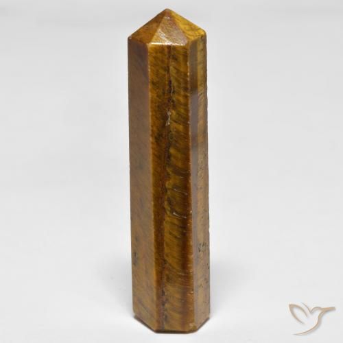 Olho de Tigre Castanho médio Natural 36.78ct, Chique, Opaco