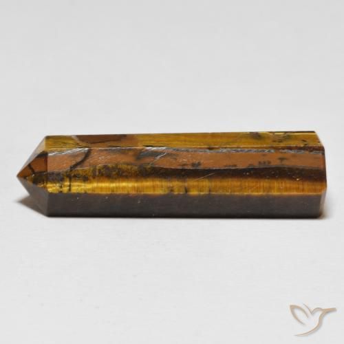 Olho de Tigre Castanho médio Natural 28.75ct, Chique, Opaco
