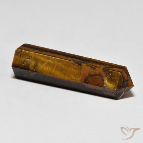 Olho de Tigre Castanho médio Natural 28.75ct, Chique, Opaco