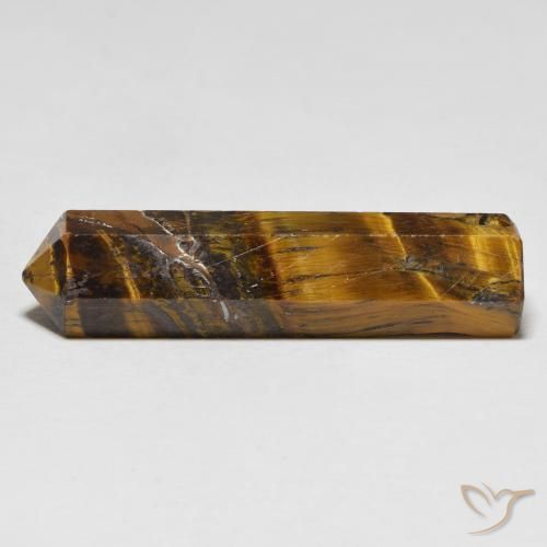 Olho de Tigre Medium Dark-Brown Natural 29.67ct, Chique, Opaco