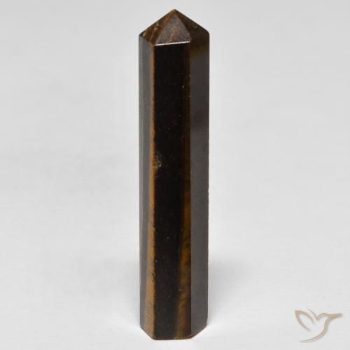 Olho de Tigre Marrom Quente Natural 17.06ct, Chique, Opaco