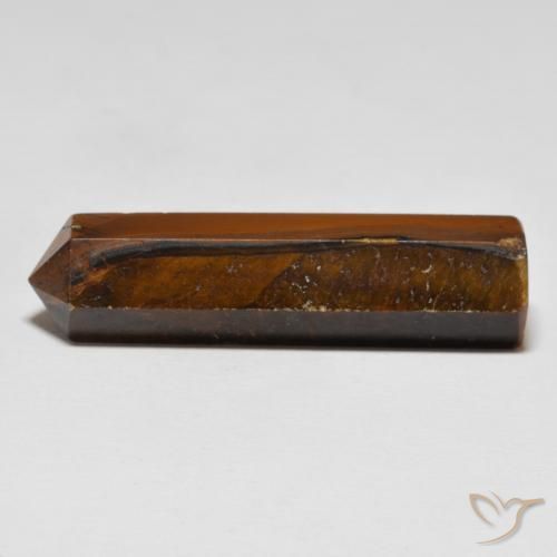 Olho de Tigre castanho-avermelhado Natural 37.28ct, Chique, Opaco